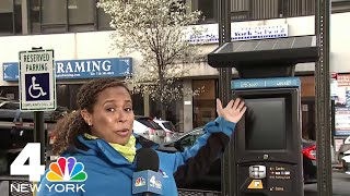 NYC replaces parking meters with digital paybyplate. See how it works | NBC New York