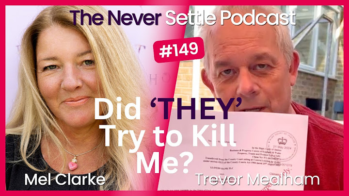 ** URGENT ** Did They Try to Kill Me with Trevor Mealham on The Never Settle Podcast