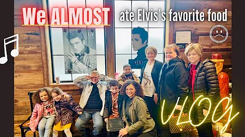 We ALMOST ate Elviss favorite food on his birthday!