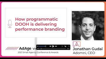 Adomni Presentation at AdAge  Small Agency Conference 2021