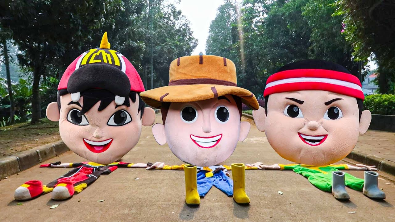 Drama Mencari Kepala Kostum Badut Boboiboy, Gopal dan Woody