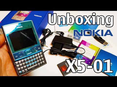 Nokia X5-01 Unboxing 4K with all original accessories RM-627 review