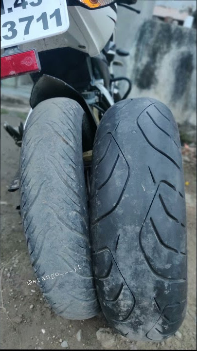 pulsar ns 200 new tyre 190 🔥