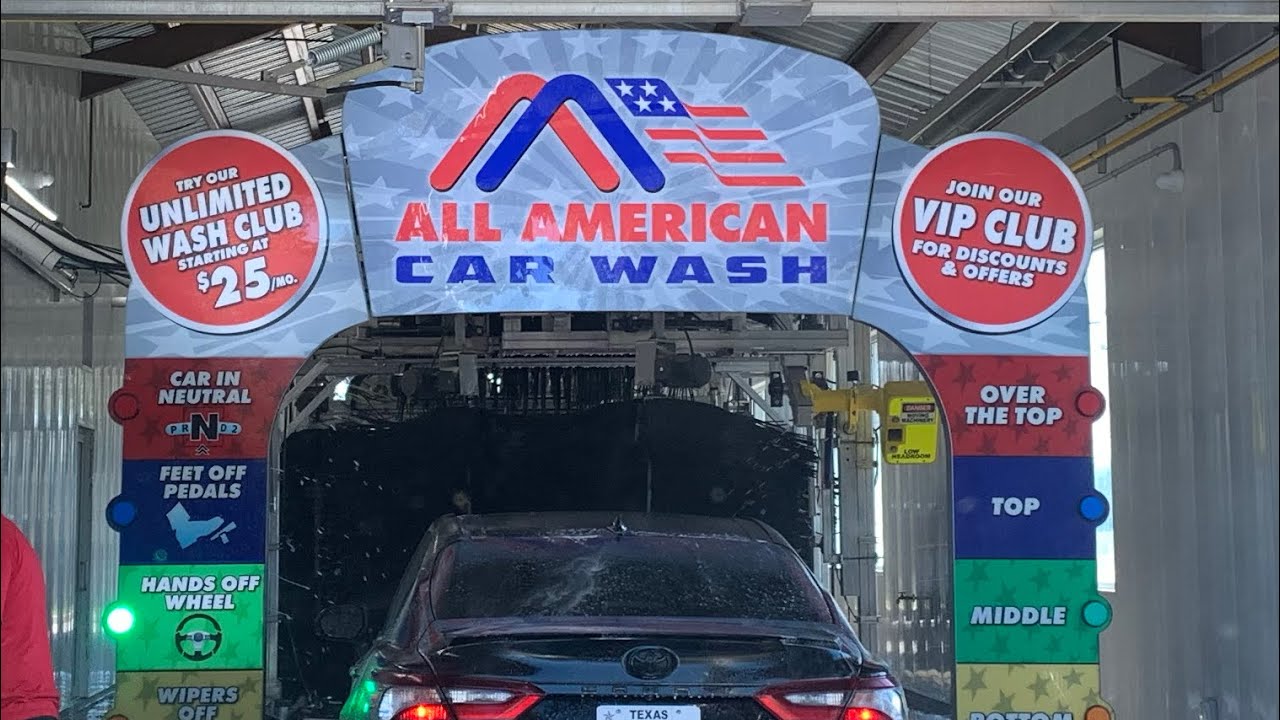 All American Car Wash De Zavala location in San Antonio, TX YouTube