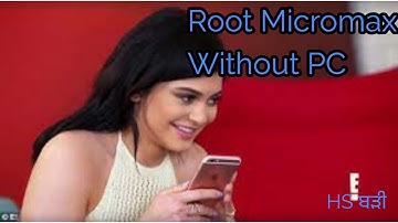 Micromax phone ko without PC  kaise root kare