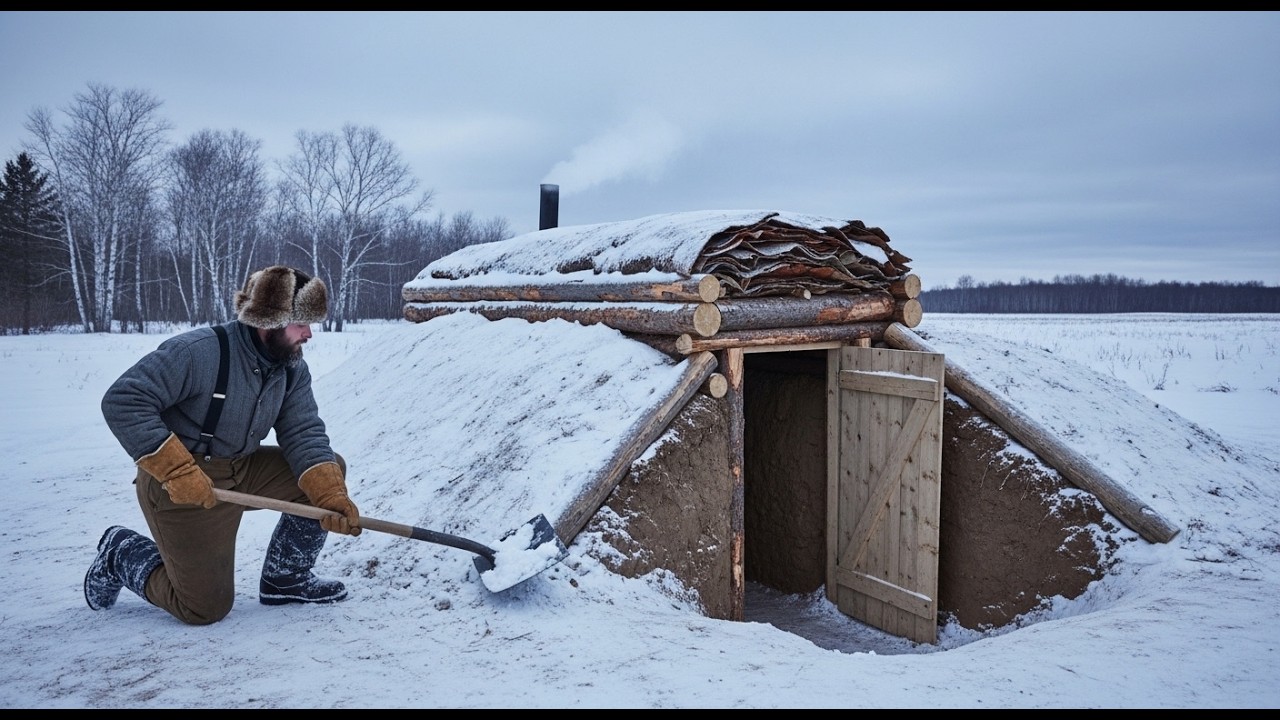 The $0 Winter Shelter Hack That Kept Settlers Alive at -40°F