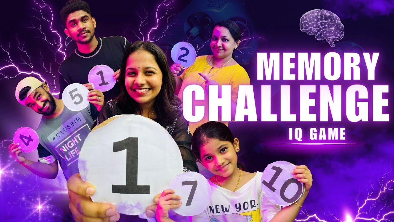 Memory Challenge | IQ Game | വീട്ടിലെ ഏറ്റവും Memoryയുള്ള  ആൾ ആരാണ്