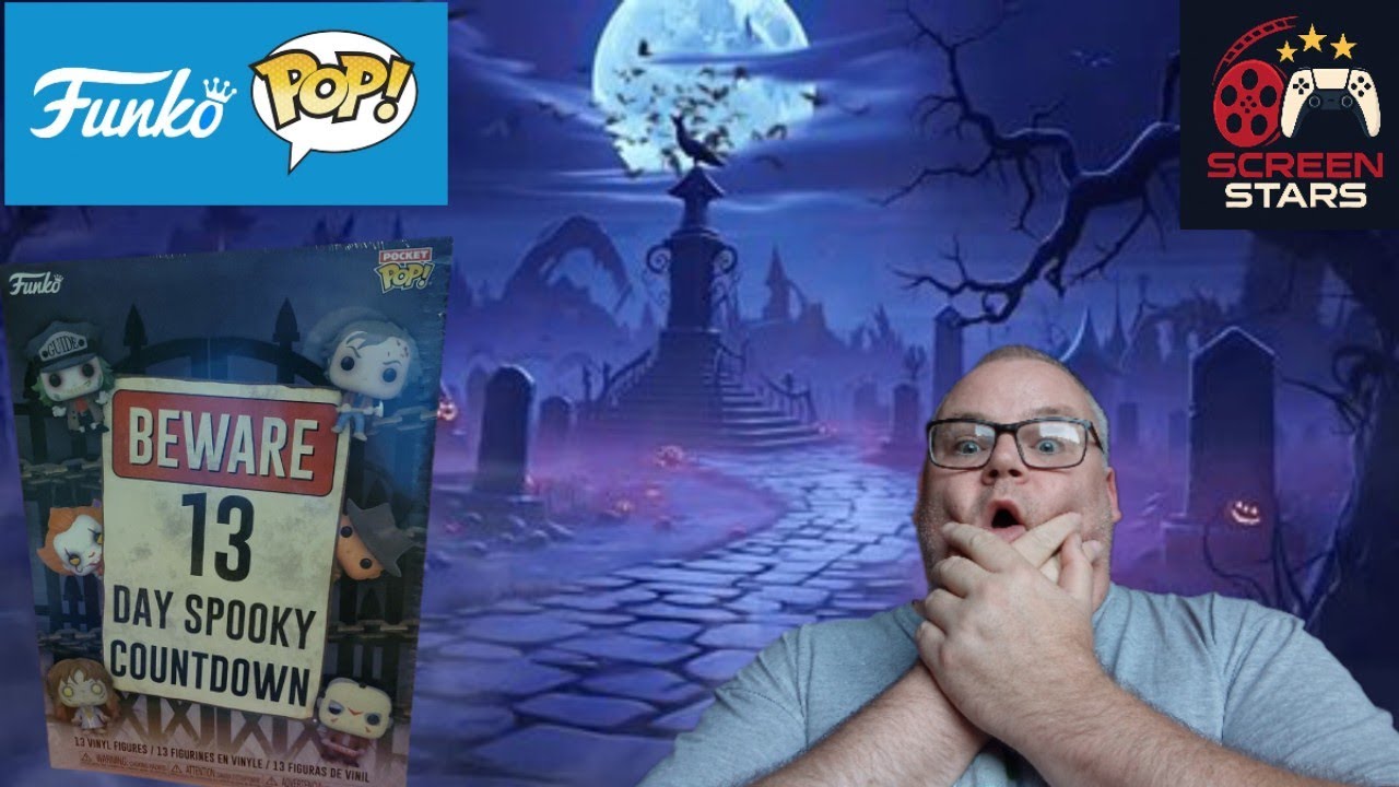 My Funko 13 Day Spooky Countdown Calendar Unboxing - YouTube