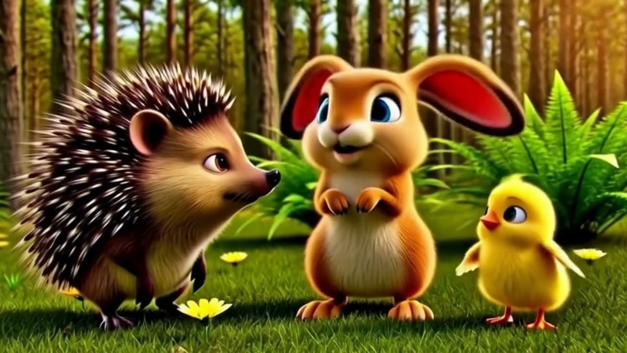 Скарби весняного лісу. Розвивальний мультик для дошкільнят