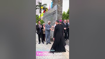 🚸Đức Giám Mục Giuse Bùi Công Trác., về Kinh Lý Mục Vụ - Giáo Xứ Tân Chí Linh ( TGP. Sài Gòn )