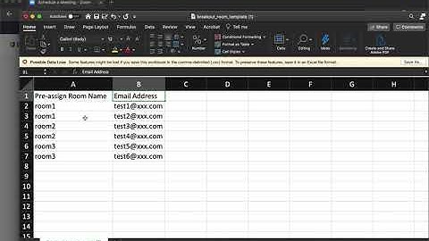Pre-Assigning Breakout Rooms in Zoom