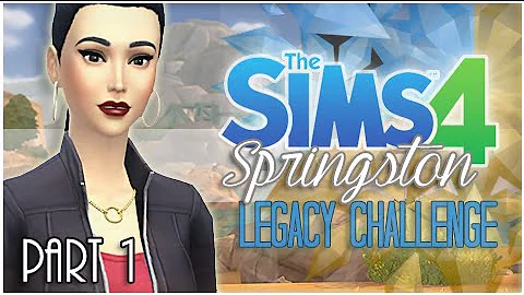 The Sims 4 Springston Legacy - {Part 1} Intro To A...
