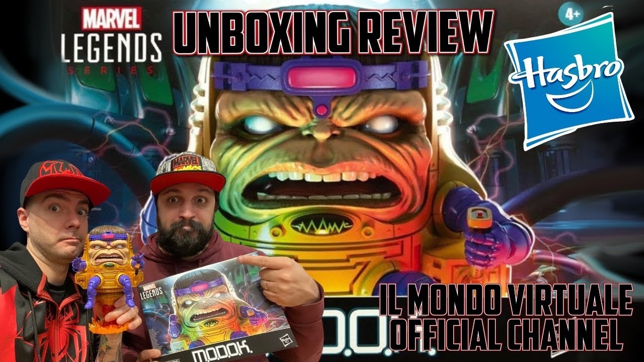 M.O.D.O.K MARVEL LEGENDS SERIES - UN UNBOXING PER PREPARARVI ALLA SERIE TV!