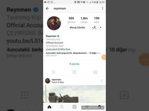 Reynmen takipçilerine sinirlendi