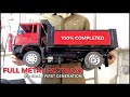 100% COMPLETED HOW TO MAKE RC TRUCK 1/14 SCALE FULL METAL PROJECT RC ACTION CONSTRUCTION HEAVY TRUCK