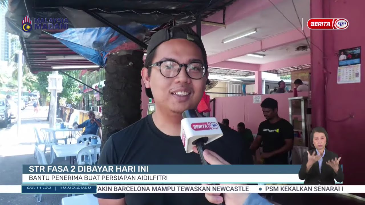 10 MAC 2026 - BERITA PERDANA- STR FASA 2 DIBAYAR HARI INI BANTU PENERIMA BUAT PERSIAPA AIDILFITRI