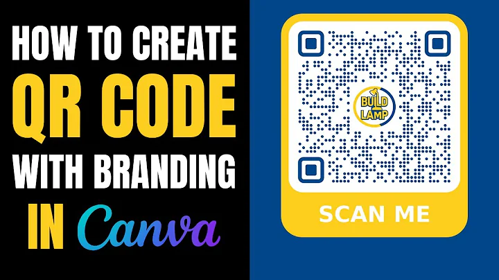How to create a QR Code in Canva with Branding