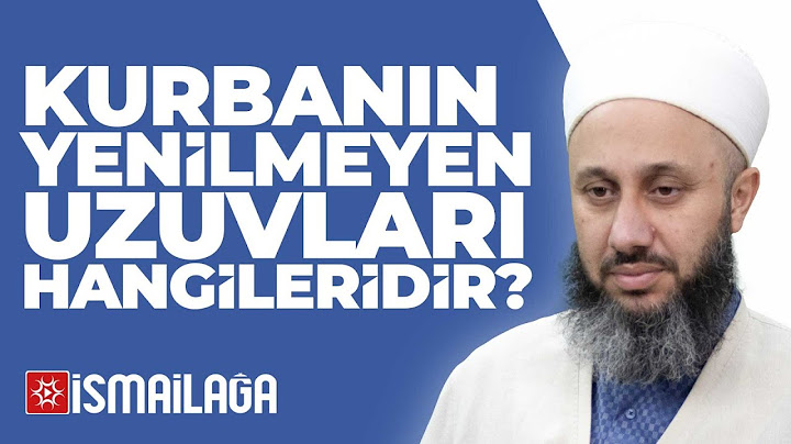 Kurbanın Yenilmeyen Uzuvları Hangileridir? - Fatih Kalender Hoca Efendi