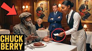 Undercover Chuck Berry Orders Steak — Black Waitress Slips Him a Note That Stops Him Cold