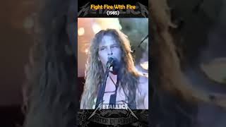 Metallica - Fight Fire With Fire (1985) #metallica #cliffburton #jameshetfield #rocknroll