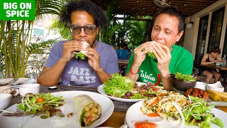 Thai Curry Burger!! 🍔  Thailand’s Best Plant Based Restaurant! | Goodsouls Kitchen