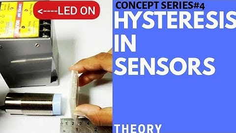 What is Hystereis in Sensor? ll  Sensor concept ll