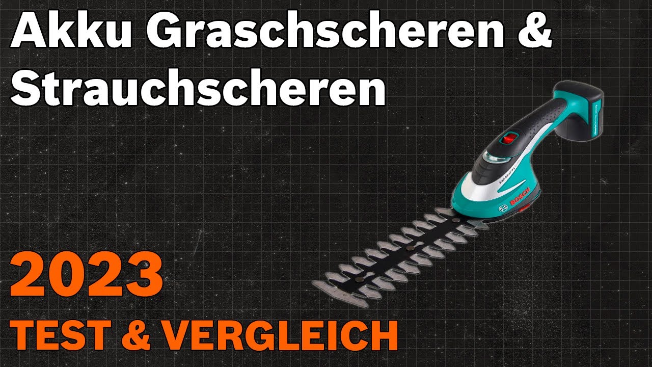 TOP—7. Die besten Akku Graschscheren & Strauchscheren. Test & Vergleich