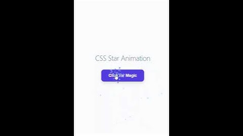 Star Animations with CSS / JavaScript #coding #frontenddeveloper