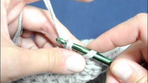 How To Crochet Slip Stitches in Back Loops Only