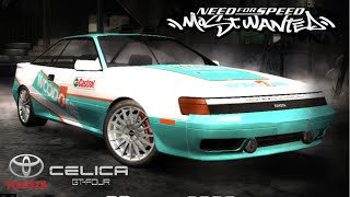 NFS Most Wanted | Toyota Celica GT-Four ST165 Car Mod Tuning & Gameplay