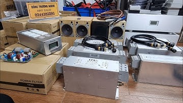 siêu phẩm ổ cắm lọc nguồn nâng cấp lõi lọc mỹ 3 tầng lọc , lọc đức đa tầng 130a , dây canon đực cái