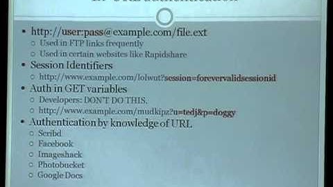 ShmooCon 2011: URL Enlargement: Is it for You?