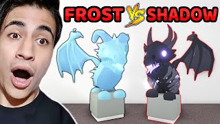 HANGİSİ DAHA İYİ !? MEGA FROST vs MEGA SHADOW DRAGON !! ( Roblox Adopt Me )