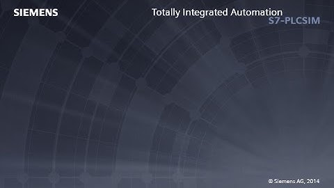 S7-PLCSIM V13 With Visual C#
