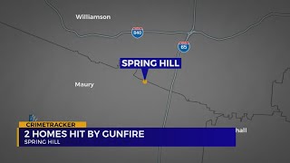 Increased police presence reported in Spring Hill amid shooting investigation