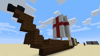 Minecraft - Viking Ship! | Self Taught Building #12