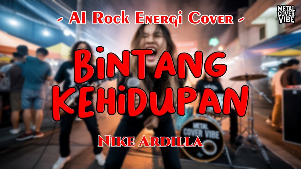 Nike Ardilla - Bintang Kehidupan (AI Rock Energi Cover)