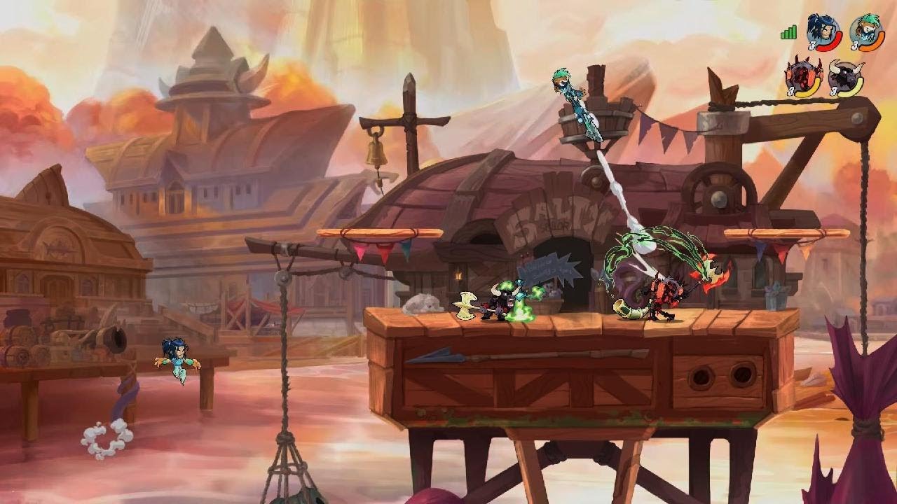 Brawlhalla 2V2 With Azoth Part 2 - YouTube