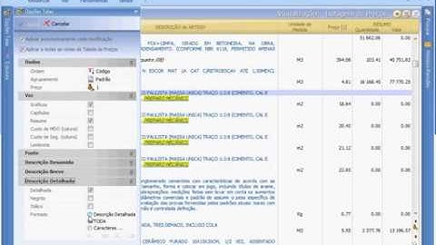 Vídeo Tutorial de PriMus - Funcionalidades Itens Tabela de Preços - 1 - ACCA software