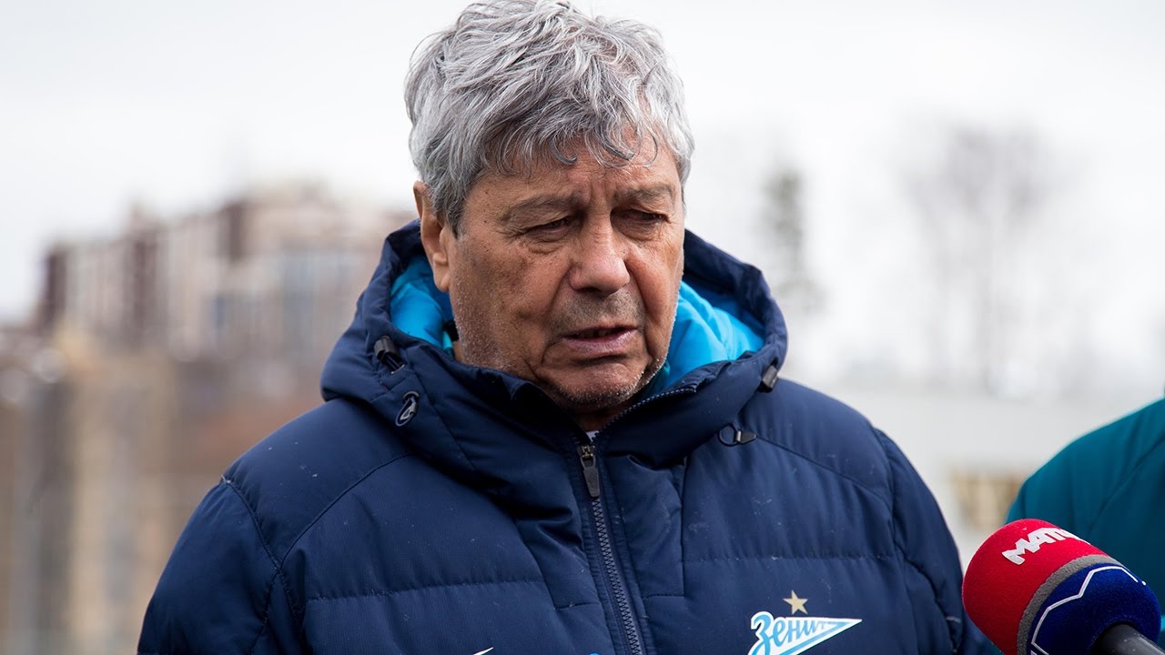 football score «Зенит» — «Урал». Брифинг и открытая тренировка