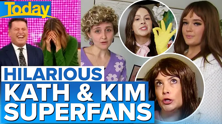 Kath & Kim superfans leave Karl and Ally in hyster...