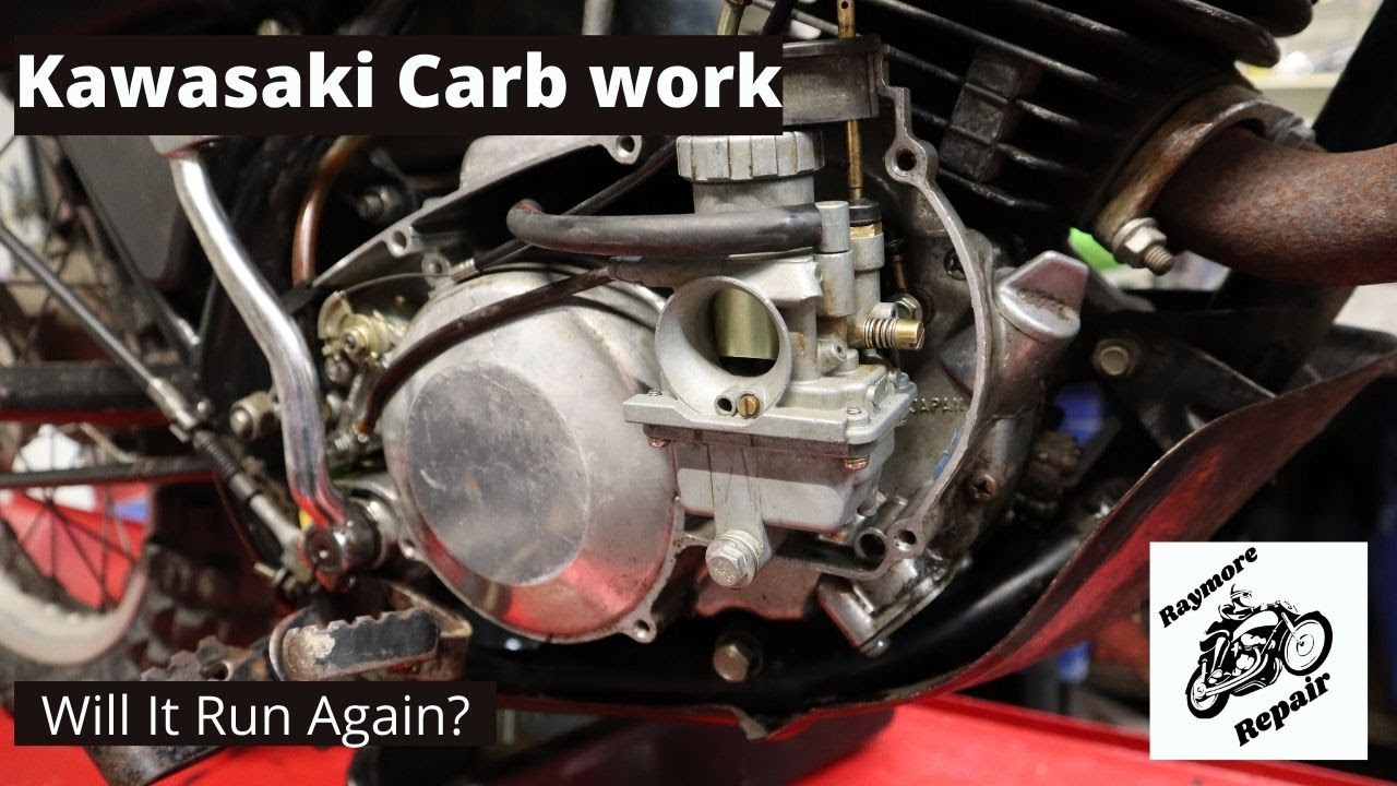 Kawasaki KD175 Carburetor Repair. Will it Run Again? YouTube