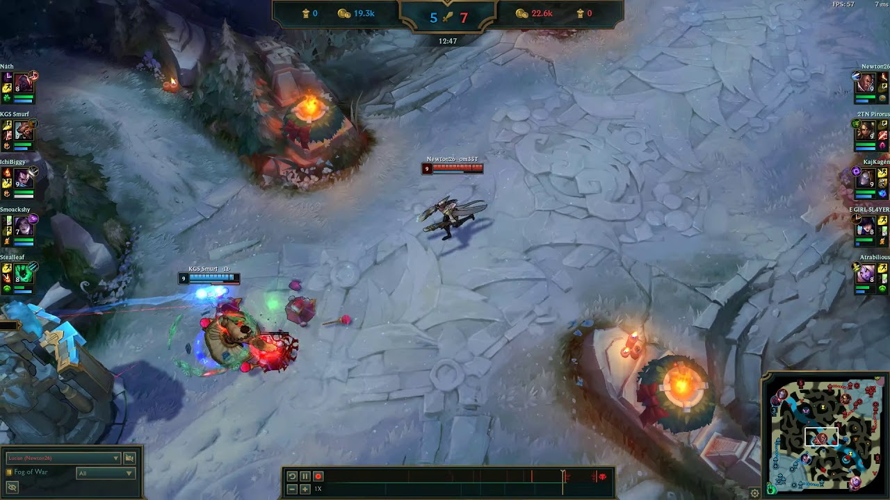 [8.24] Kiting a fed Udyr as Lucian