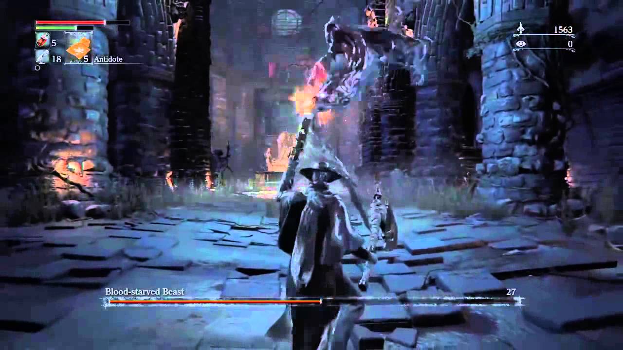 Bloodborne How I Killed The Blood Thirsty Beast - YouTube