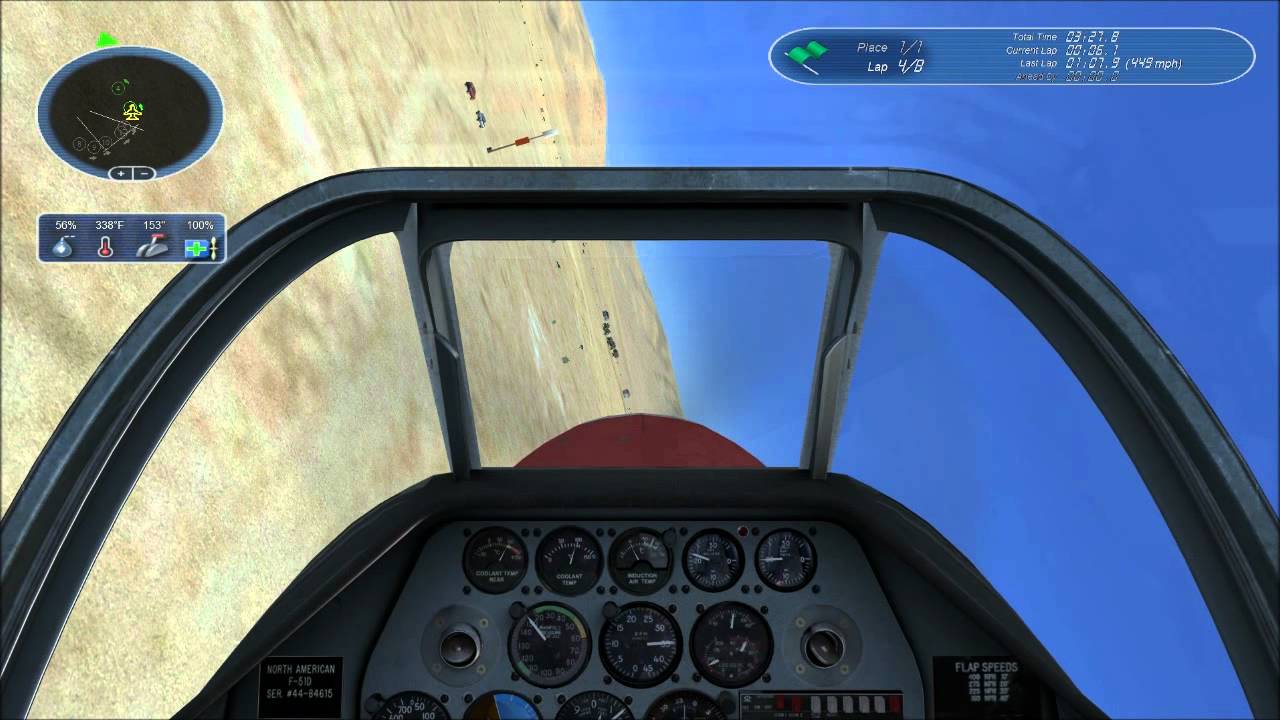 Flight Simulator X: acceleration - Reno Air Races - Unlimited Class
