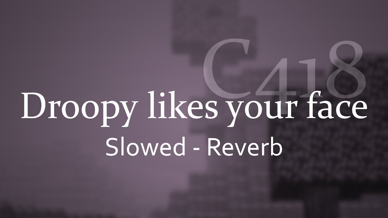 Cover Droopy likes your face - C418 [Slowed - Reverb]