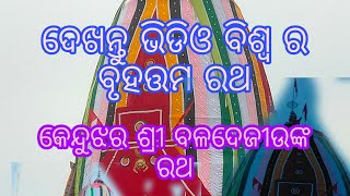 @tvNDENT @WorldScienceFestival lord shri Jagannath ji ki sabse bada Rath Sri baladavjiu ji