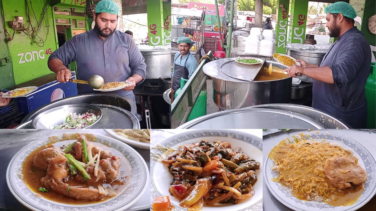 Peoples Colony Famous MA SHA ALLAH Daal Chawal & Chicken Biryani