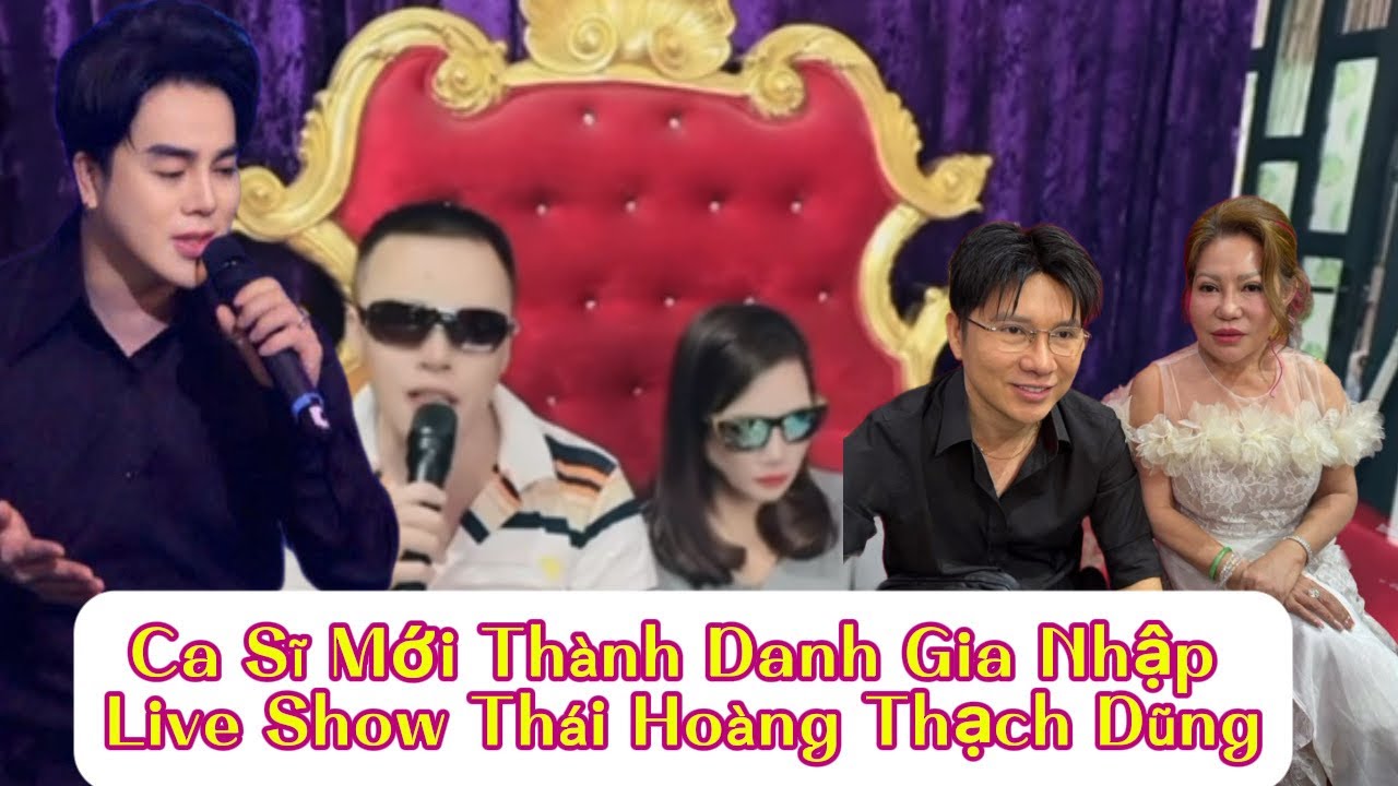 💢Thái Hoàng Lên Live Bán Vé Ca Sĩ Mới Thành Danh Song Ca Với Kim Ngân 