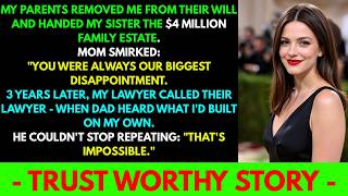My Parents Gave My Sister $4M And Called Me A Failure—Dad's Lawyer Just Called Mine